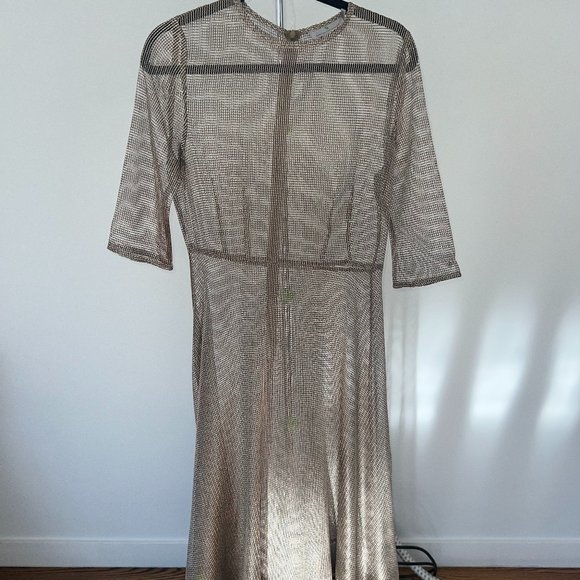 Sabrina Lachapelle Vtg. Mesh Overlay - Picture 1 of 5